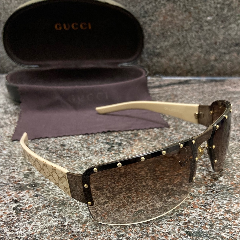 Gucci Monogram Sunglasses